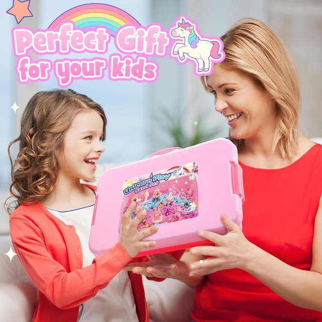 Thumbnail 6 de Geebiiny Magic Play Sand Set 900g Einhorn