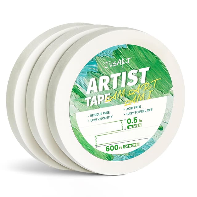 Detalle de JusArt Artist tape for watercolour 0.5 inch