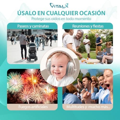 Thumbnail 5 de VITALX SUPER PACK Cascos antiruido 25 dB