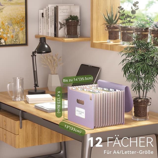 Thumbnail 1 de EcoStash Dokumentenmappe A4 12 Fächer