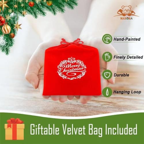 Thumbnail 2 de 2025 Personalized Cat Ornament — Kitten's First Christmas