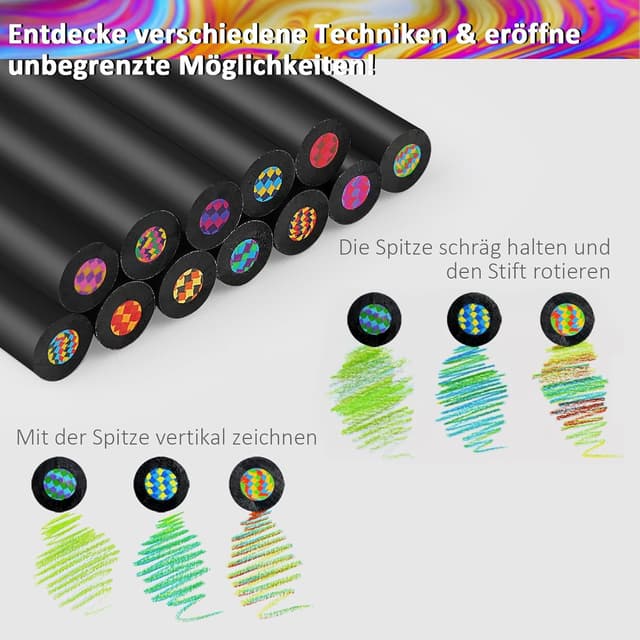 Detalle de Regenbogenstift 12PCS Jumbo Buntstifte 1 cm