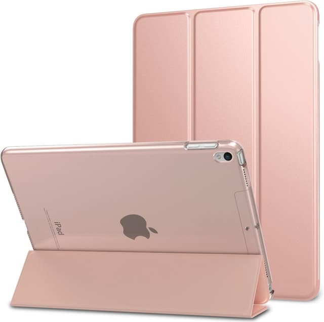 Detalle de TXWLLIU Custodia per iPad Air 10,5 (2019) e iPad Pro 10,5 (2017) rosa oro, ultra sottile con sospensione/riattivazione automatica