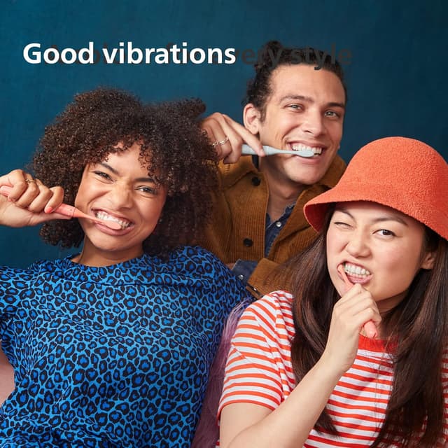 Detalle de Philips One electric toothbrush brush head (BH1022/04) – pack of 2, blue