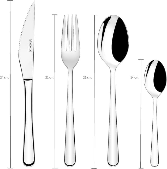 Thumbnail 1 de MONIX Pisa set de cubiertos 24 piezas