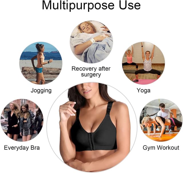 Thumbnail 5 de YIANNA sujetador postoperatorio cierre delantero