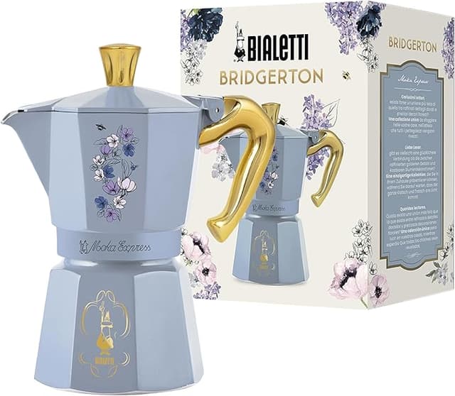 Imagen de Bialetti Moka Express Bridgerton 6 Tazas ☕ Aluminio en OfertitasTOP
