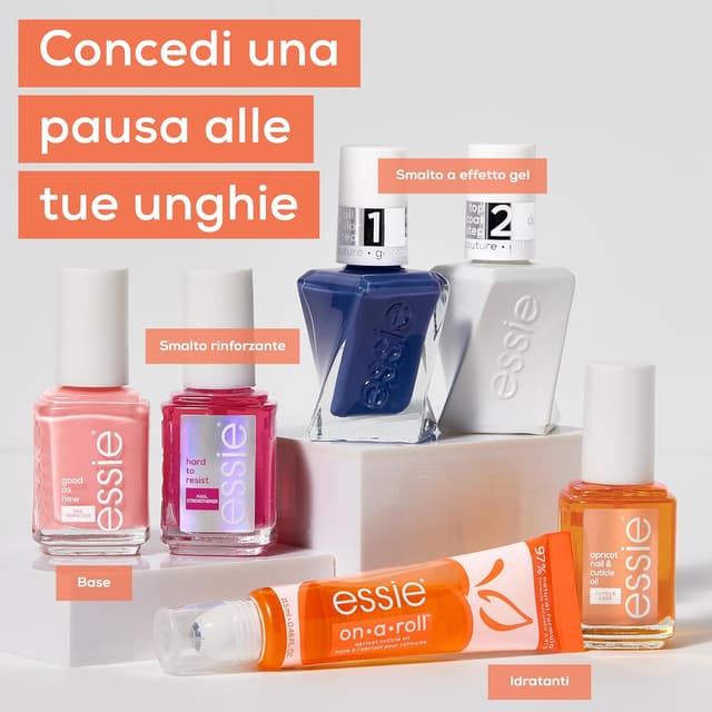 Detalle 2 de Essie Olio Unghie On-A-Roll Apricot 260 (13,5 ml) con olio di albicocca per cuticole morbide