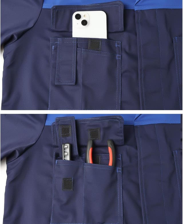 Thumbnail 6 de SUSHIMIAN Arbeitskittel Herren Lang