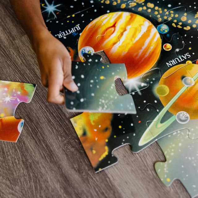 Thumbnail 4 de Melissa & Doug Solar System Floor Puzzle 48 pc 🧩