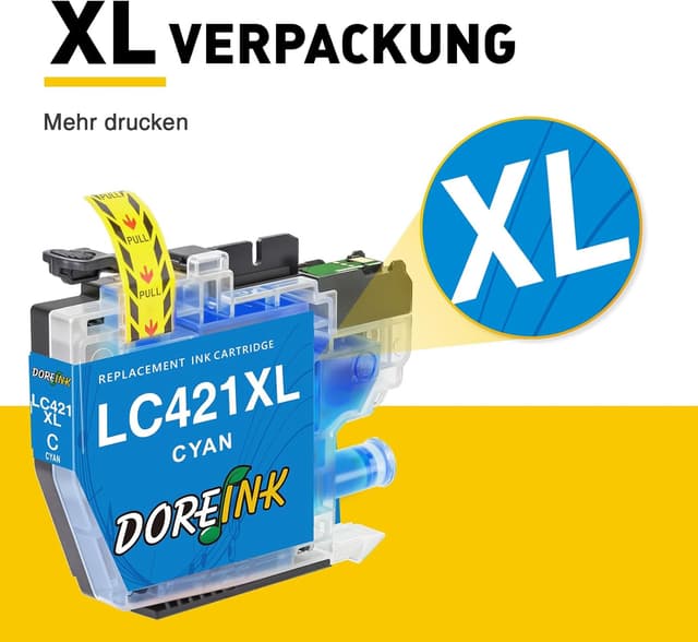 Detalle de DOREINK LC421XL 8er-Pack Tintenpatronen 🖨