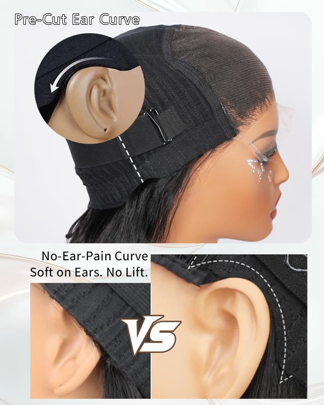 Thumbnail 4 de Vipgrace 5x5 HD Lace Closure Wig 26in