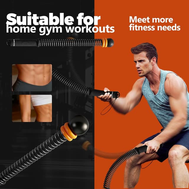 Detalle 2 de Gewichtete Trainingsseile „Combat Rope“ (kabellos) mit verstellbarem Gewichtsring