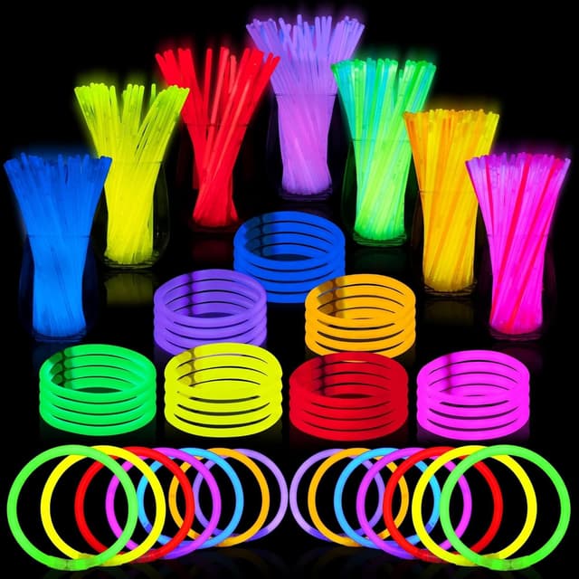 Imagen de JOYIN 300pcs Glow Sticks 8in 6hr en OfertitasTOP
