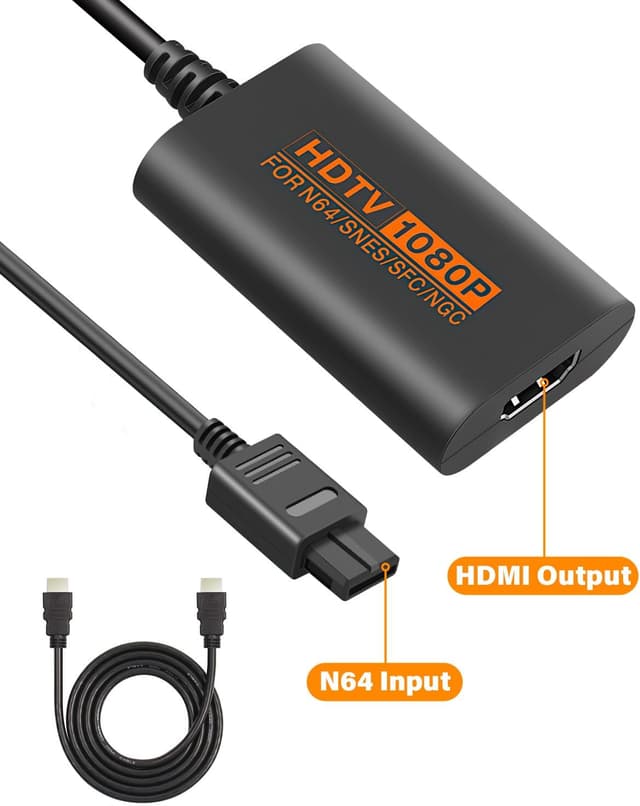 Detalle de Sehawei N64 to HDMI Converter for N64, SNES/SFC and NGC consoles (up to 1080P)