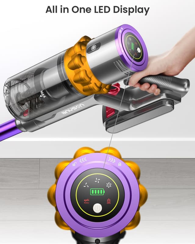Thumbnail 4 de Cordless Vacuum Cleaner 48Kpa 60Min battery life 🧹
