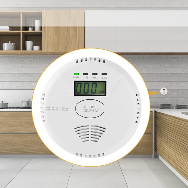 Thumbnail 5 de AGSMXSYG Carbon Monoxide Alarm with Digital Display ⛑