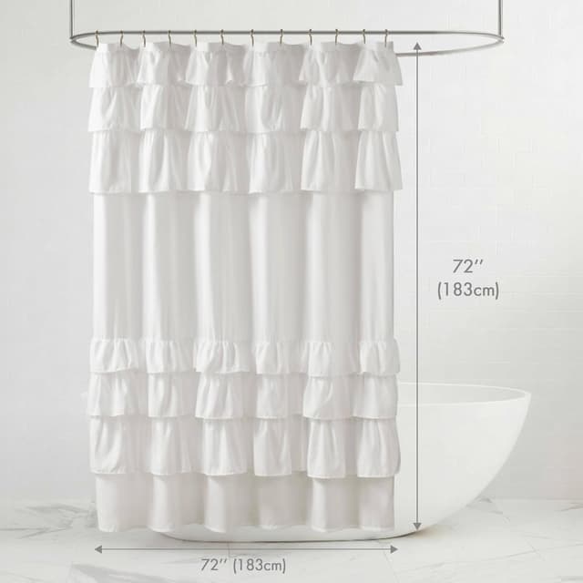 Thumbnail 5 de Madison Park Grace Shower Curtain 72 x 72