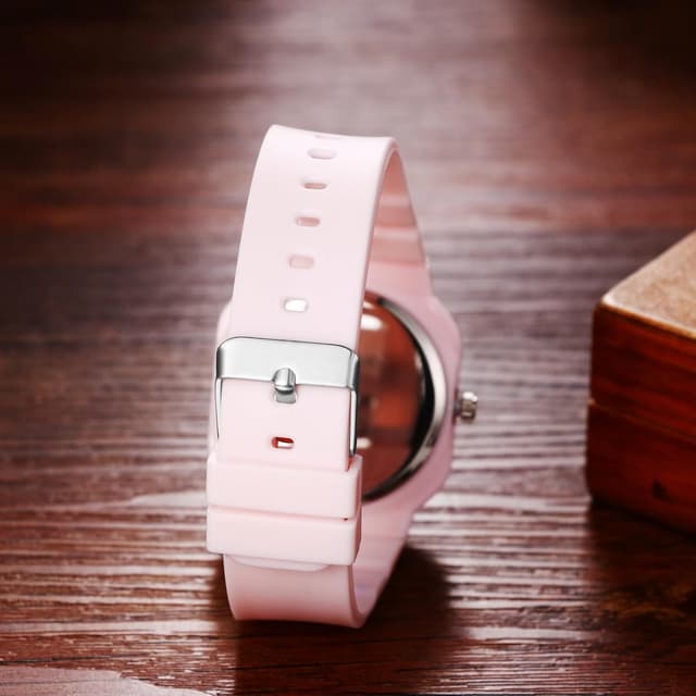 Thumbnail 2 de Avaner Quadratische Sportuhr aus Silikon mit Kalender – Herren & Damen Analog Quarz