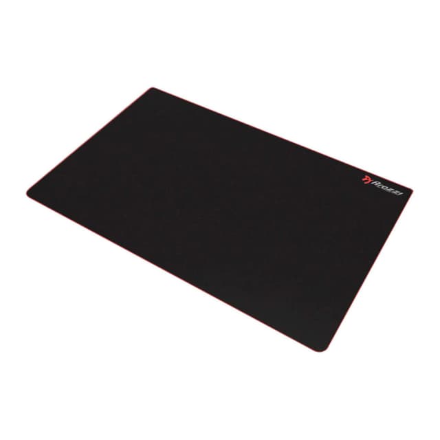 Detalle de Arozzi Arena Leggero Deskpad Black Red: alfombrilla de escritorio para el setup Leggero