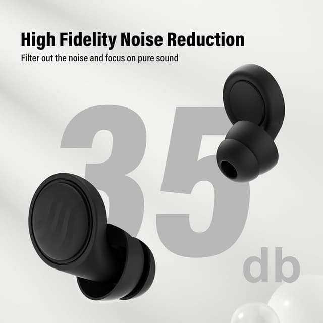 Detalle de Ear Plugs for Sleep 35dB noise cancelling