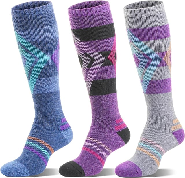 Detalle de Welwoos Merino Ski Socks 3 Pack
