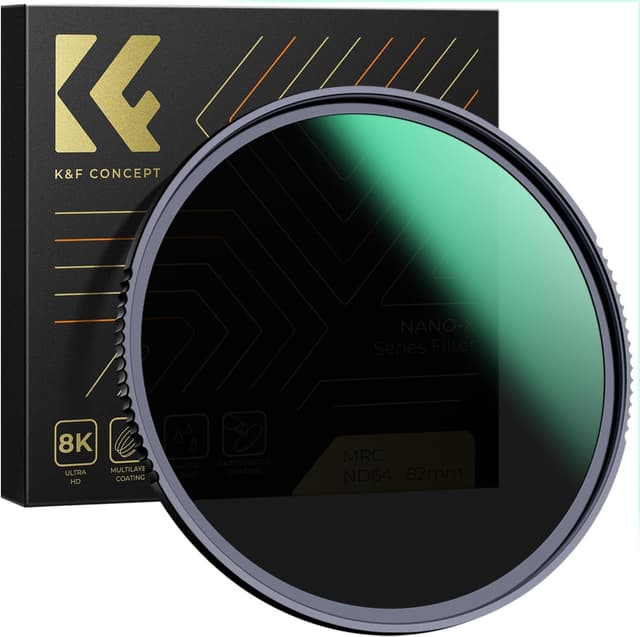 Imagen de K&F CONCEPT Filtre ND64 72mm 6 stops en OfertitasTOP