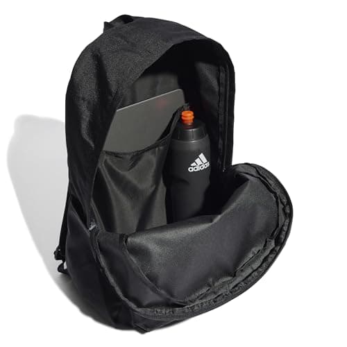Detalle 2 de adidas Classic 3BARS Backpack Black/White