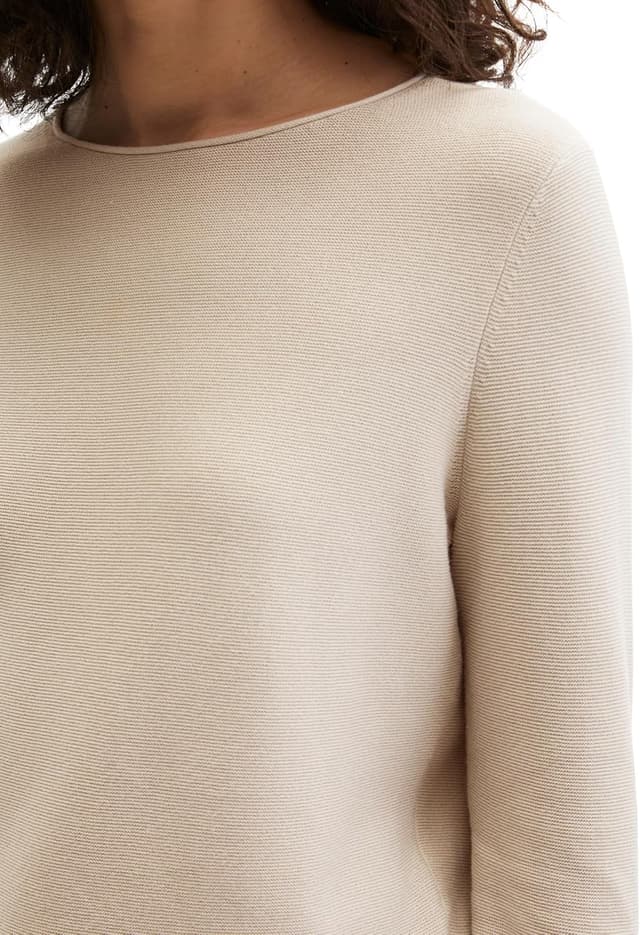Detalle 2 de Marc O’Polo Damen Pullover aus Bio-Baumwolle Slim Fit