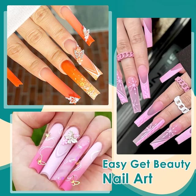 Thumbnail 6 de Adonafy Nail Tips 504 Stück XXL