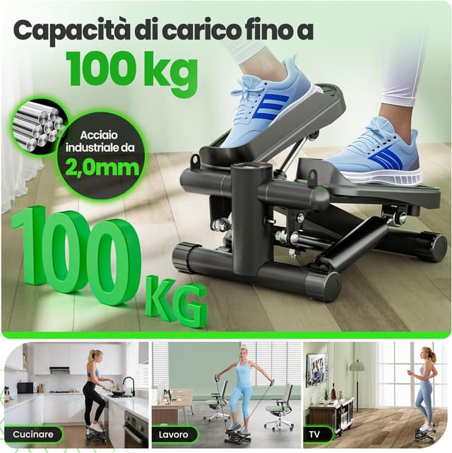 Thumbnail 6 de Ultrasport Mini Stepper Fitness Casa con Display LCD