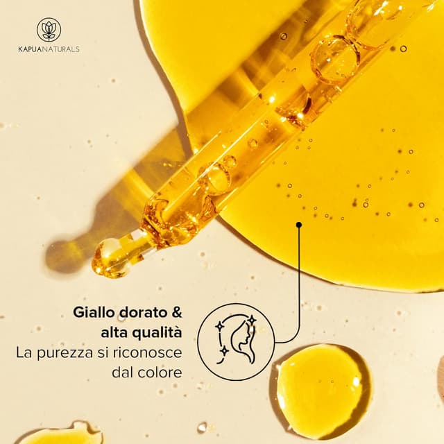 Detalle 2 de Olio di jojoba bio 100 ml: 100% puro, spremuto a freddo e vegano