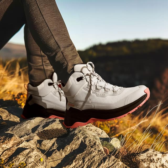 Detalle 2 de NORTIV 8 Damen-Wanderschuhe „8 Wanderschuhe“ – leichte, wasserdichte Trekking-Schuhe für Outdoor