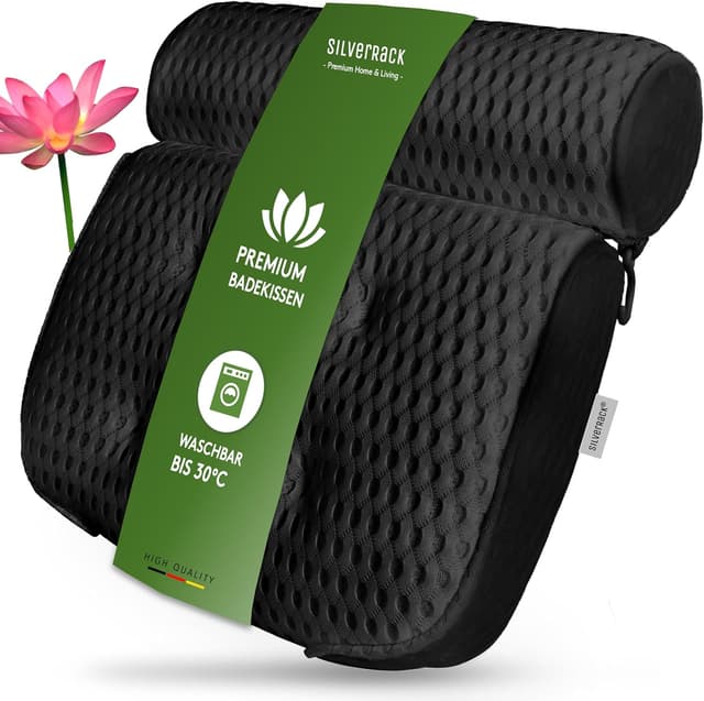 Detalle de SilverRack Badewannenkissen mit Saugnäpfen