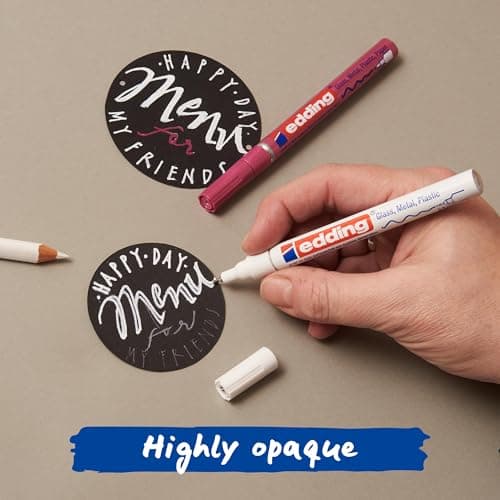 Thumbnail 8 de edding 780 marcador metálico 5 unidades, punta 0,8 mm ✏