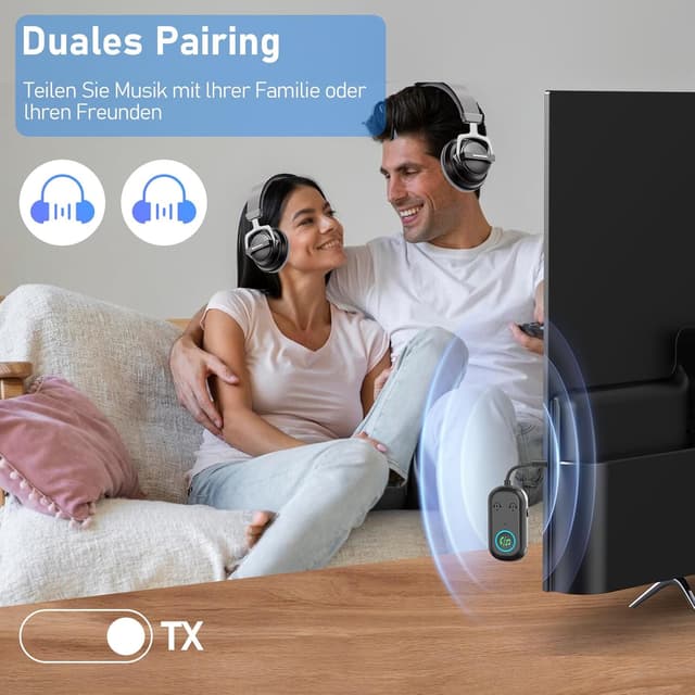 Thumbnail 4 de BR08 Bluetooth Transmitter Empfänger 5.3