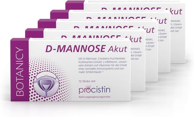 Detalle de Botanicy D-Mannose + Cranberry Akut