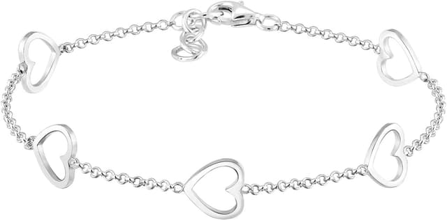 Detalle de Elli Damen Gliederarmband 925 Sterling Silber 16 cm