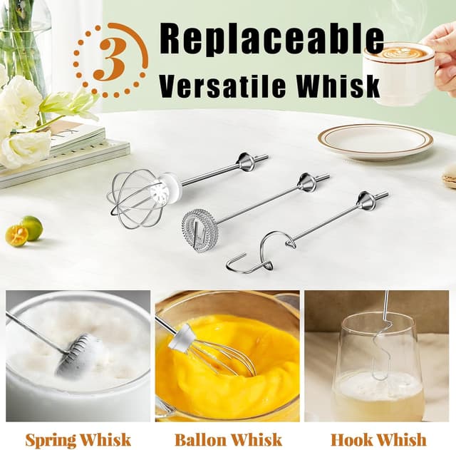 Thumbnail 4 de Nahida Milk Frother Wand 1500mAh