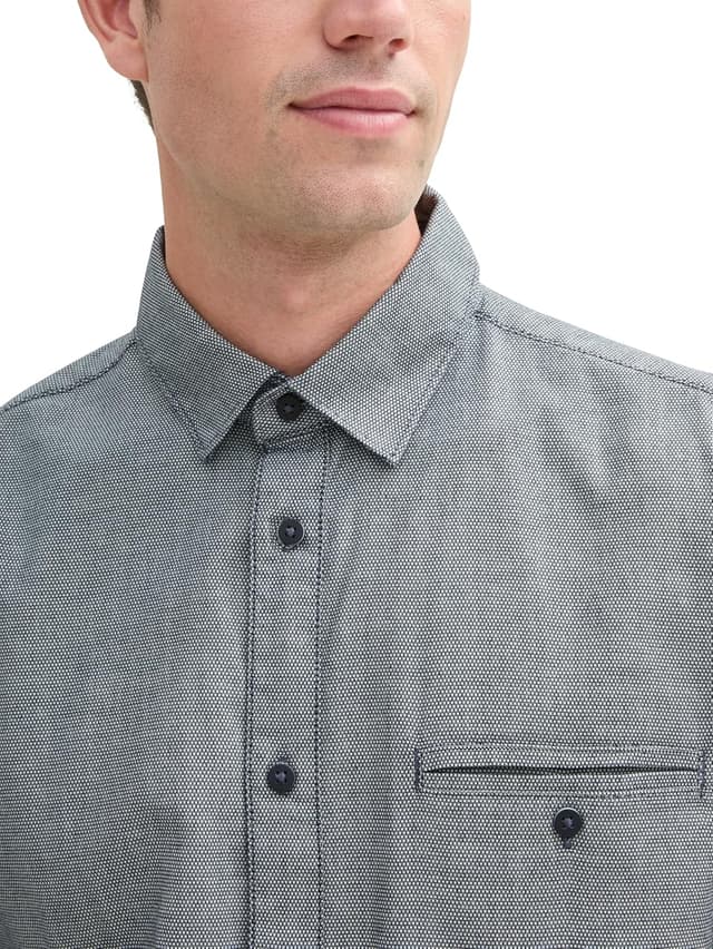 Detalle 2 de TOM TAILOR 1043804 Camicia da uomo a maniche lunghe