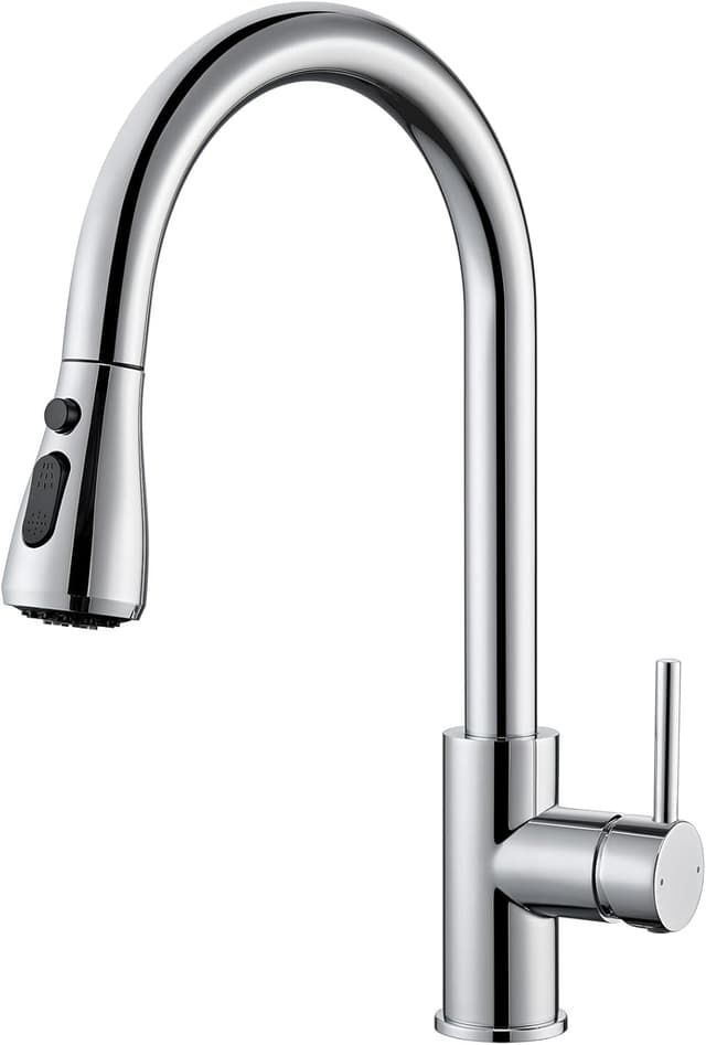 Detalle de DERW Kitchen Tap with Pull Out Spray