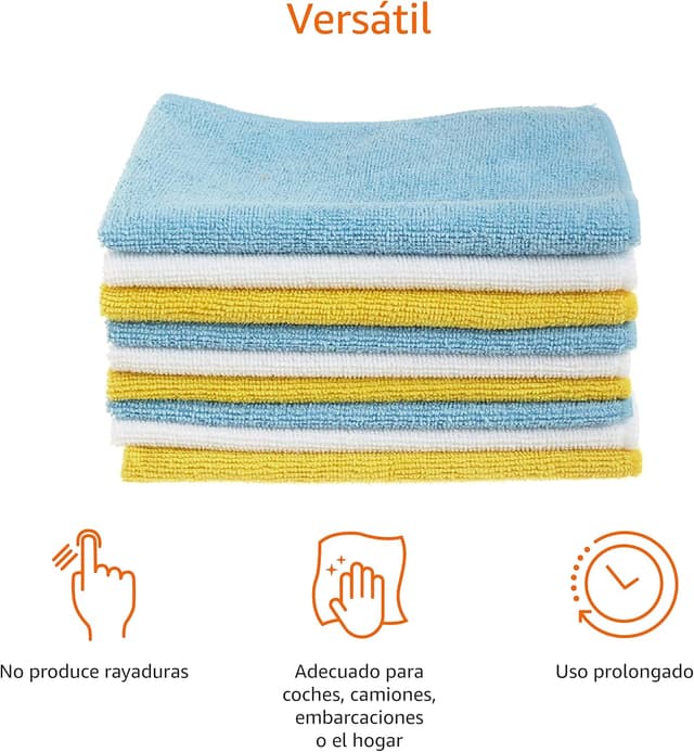 Thumbnail 3 de Amazon Basics Paño de microfibra 30,5 x 40,5 cm