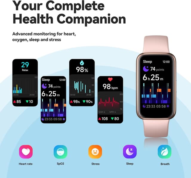 Thumbnail 4 de Enfit Fitness Trackers 1.47" Smart Watch with Heart Rate