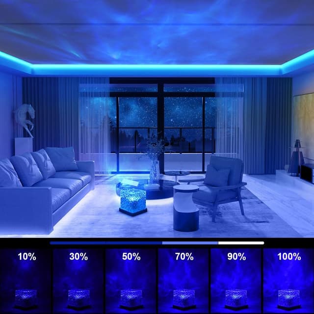 Thumbnail 2 de URAQT Luce Notturna increspatura 16 colori 🌊