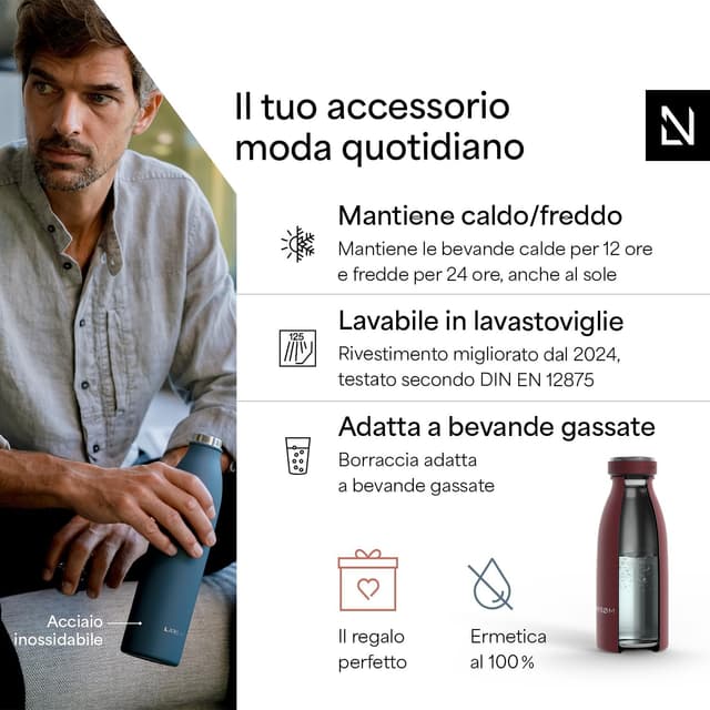 Detalle 2 de LARS NYSØM Borraccia termica 350 ml