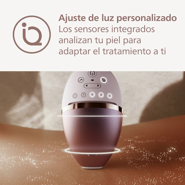 Detalle 2 de Philips Lumea Serie 8000 depiladora IPL 450.000 pulsos