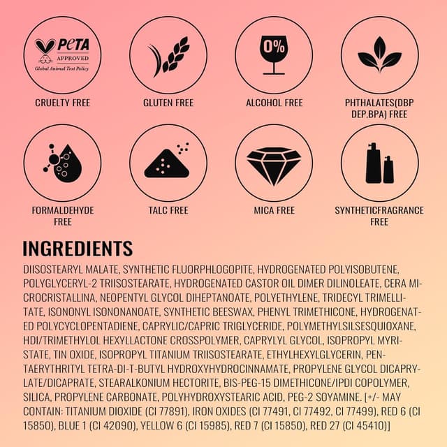 Thumbnail 6 de OULAC Lippenstift Metallic Glanz 4,3 g Sweet Lolita