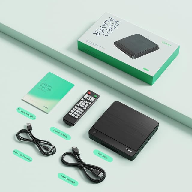 Thumbnail 6 de Mini DVD Player HD Upscaling 15,1 cm