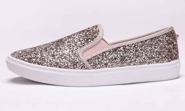 Detalle 2 de Feversole Glitter-Sneaker für Damen, Slip-On