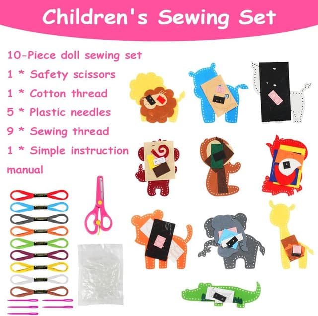 Thumbnail 1 de Vicloon kit cucito bambini in feltro 10